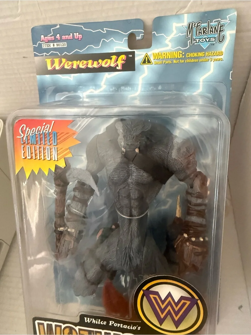 McFarlane Toys Wetworks Series 1 Werewolf LIMITED PUZZLE ZOO EXCL 1996 NIB NM/MT
